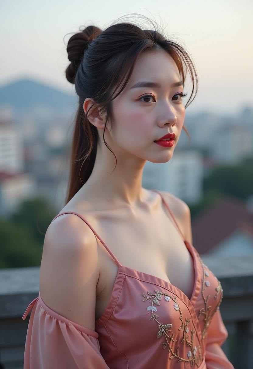 旧城夕照